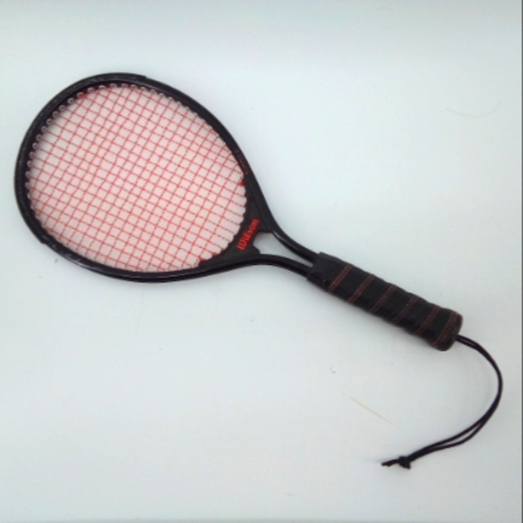 Wilson Red Tennis Racket Racquet Sports - Picture 3 of 5